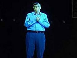 Билл Гейтс явился народу